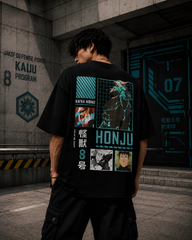Kaiju No. 8 HONJU Oversized T-Shirt | 240 GSM French Terry