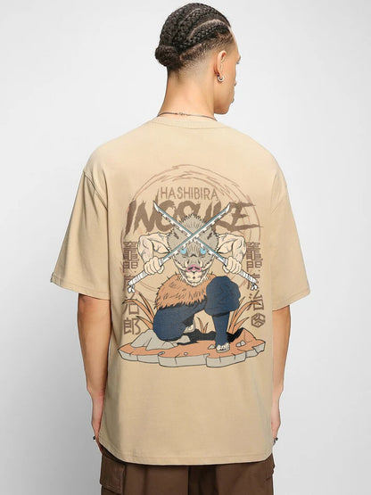 Hashibira Inosuke Graphic Oversized T-Shirt