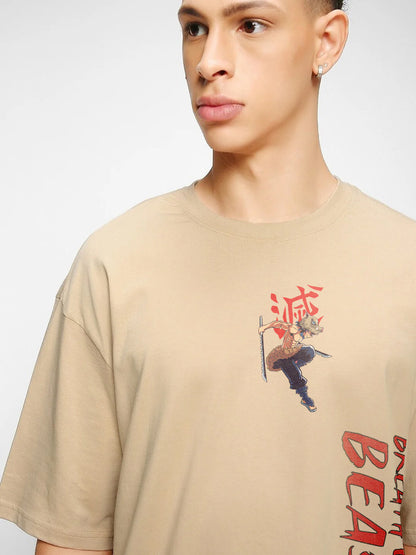 Hashibira Inosuke Graphic Oversized T-Shirt