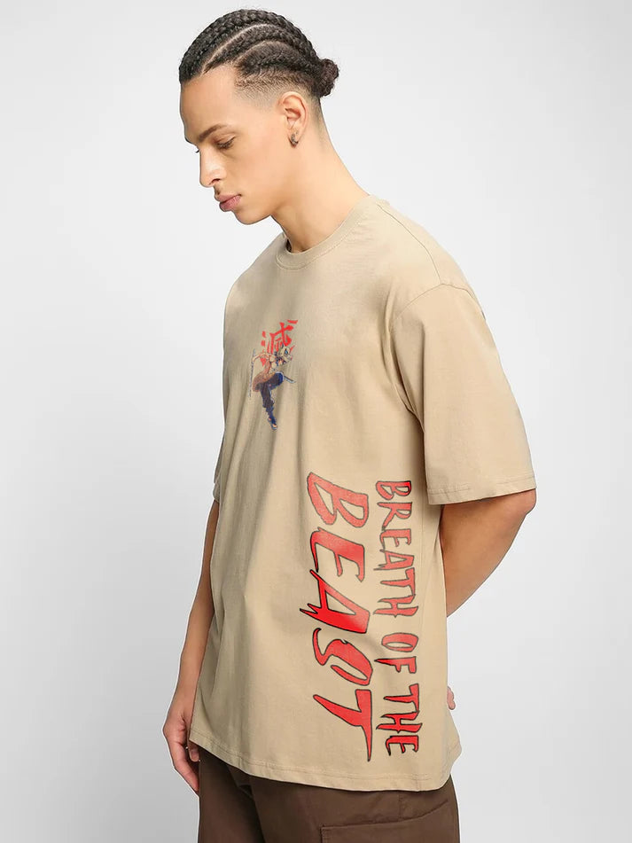Hashibira Inosuke Graphic Oversized T-Shirt