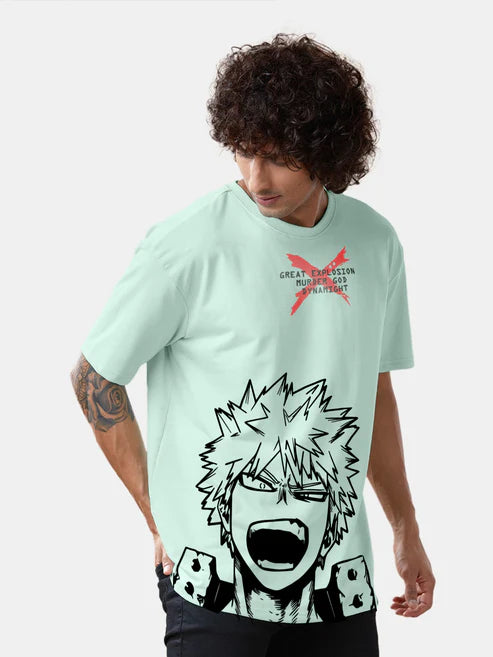 Katsuki Bakugo Oversized T-Shirt