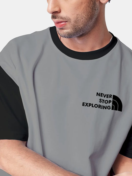 Never Stop Exploring Oversized T-Shirt