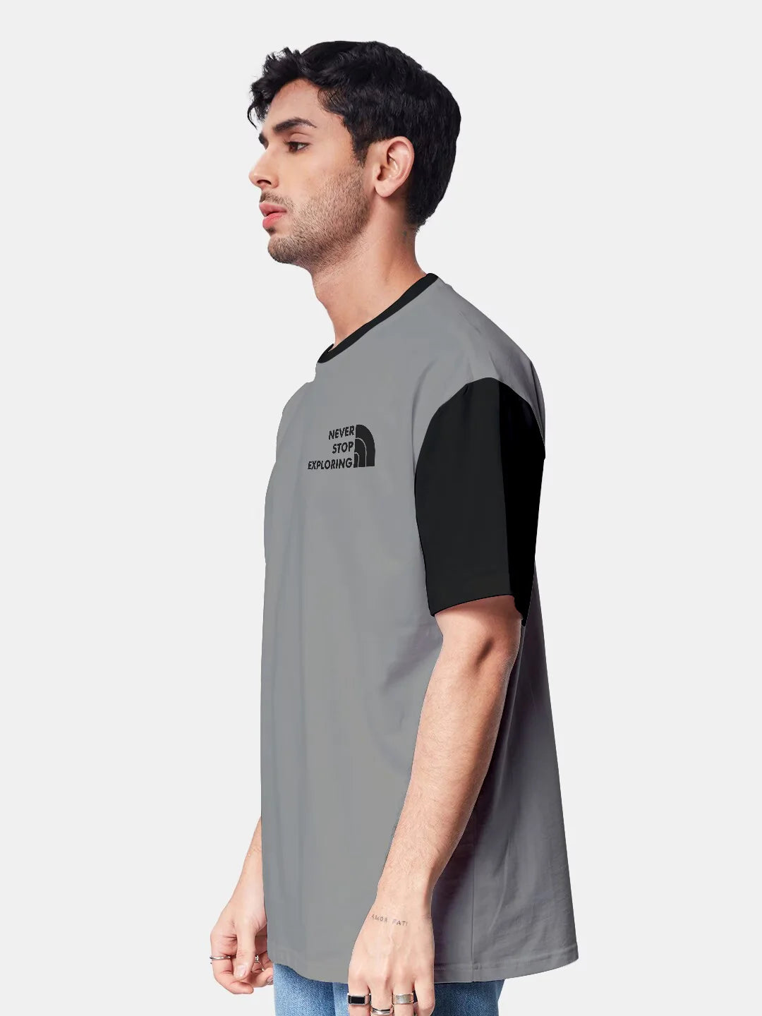 Never Stop Exploring Oversized T-Shirt