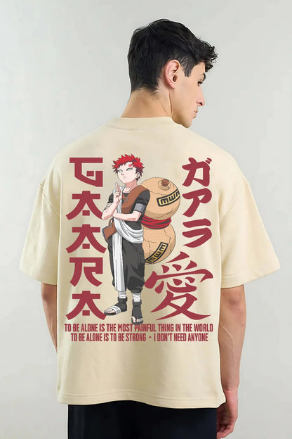 Gaara Oversized Anime T-shirt