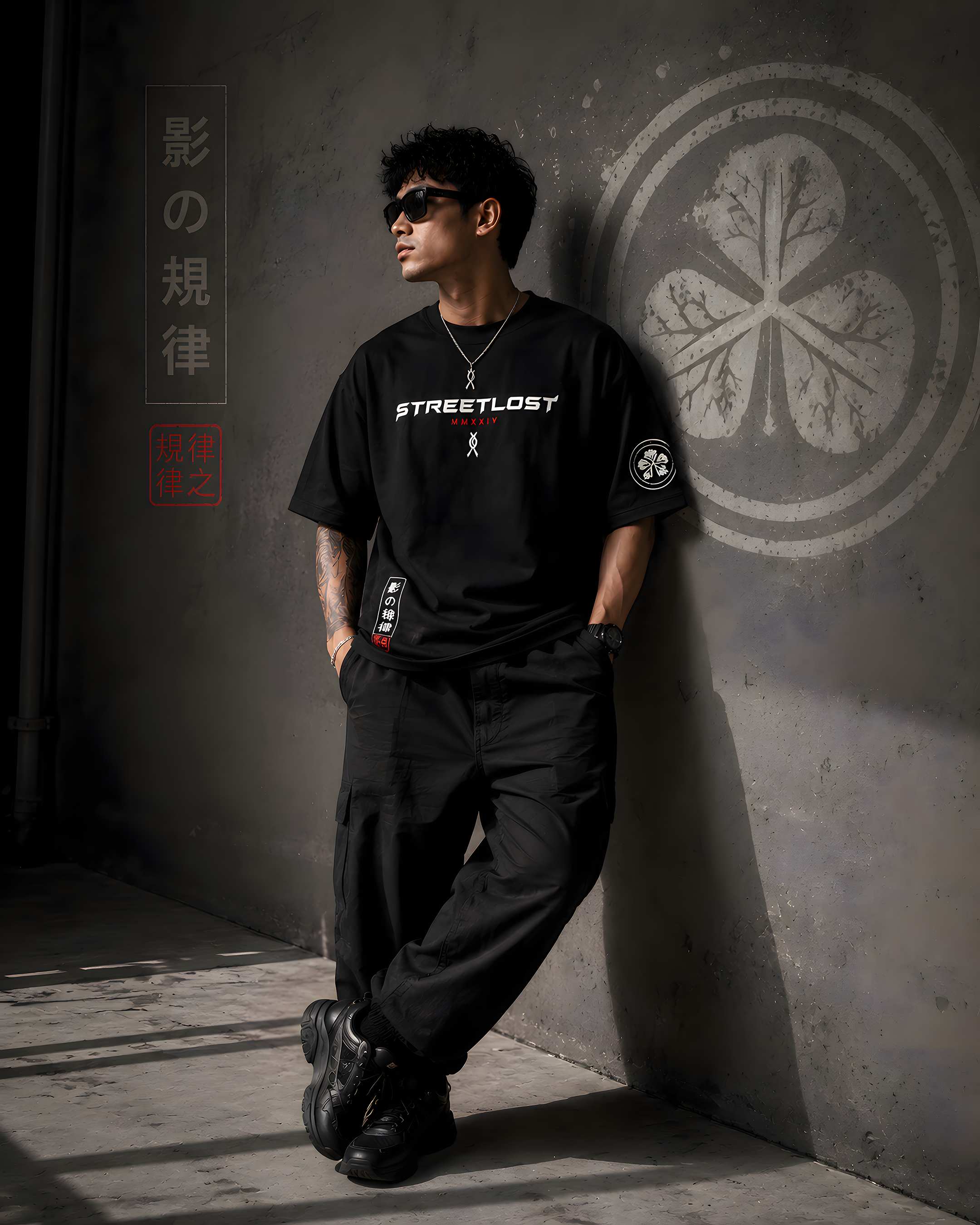 Streetlost Shadow Ronin Oversized T-Shirt | 240 GSM French Terry