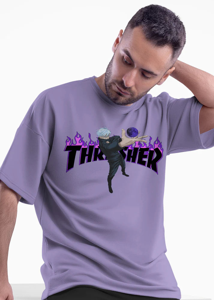 🔥 Thrasher Anime Oversized T-Shirt (Unisex)